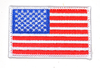 Aufnäher Flagge USA, Größe 6,6 x 4,4 cm