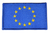Aufnäher Europa-Flagge, Größe 7,5 x 5 cm