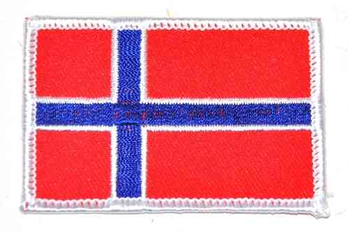 Aufnäher Flagge Norwegen   -   verschiedene Größen