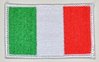 Aufnäher Flagge Italien   -   verschiedene Größen