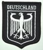 Aufnäher Wappen "Deutschland", Größe 6,7 x 8 cm
