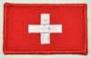 Aufnäher Flagge Schweiz   -   verschiedene Größen