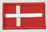Aufnäher Flagge Dänemark, Größe 5 x 3 cm