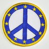 Aufnäher Motiv "Peace Europe" Größe 7,5 cm