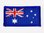 Aufnäher Flagge Australien, Grösse 5,5 x 3 cm