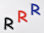 Aufnäher Buchstabe "R", Comic Sans, Höhe 8 cm mit Bügelbeschichtung  -  verschiedene Farben