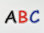 Aufnäher Buchstabe "B", Comic Sans, Höhe 5 cm mit Bügelbeschichtung  -  verschiedene Farben