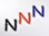 Aufnäher Buchstabe "N", Comic Sans, Höhe 5 cm mit Bügelbeschichtung  -  verschiedene Farben