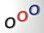Aufnäher Buchstabe "O", Comic Sans, Höhe 5 cm mit Bügelbeschichtung  -  verschiedene Farben